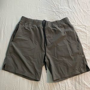 Hurley Gray Athletic Shorts